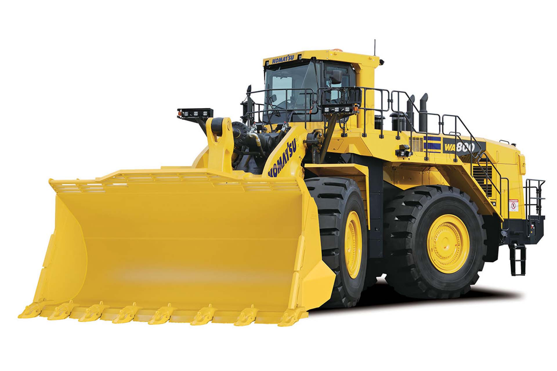 Komatsu Europe анонсировала запуск Komatsu WA800-8