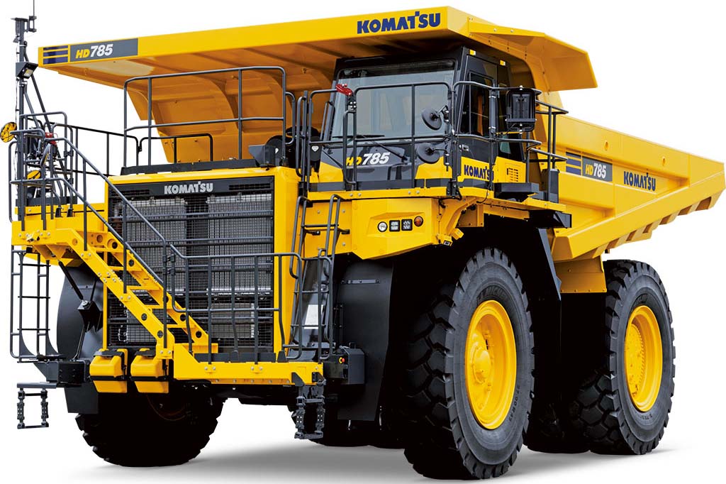 Карьерный самосвал с жесткой рамой Komatsu HD785-8