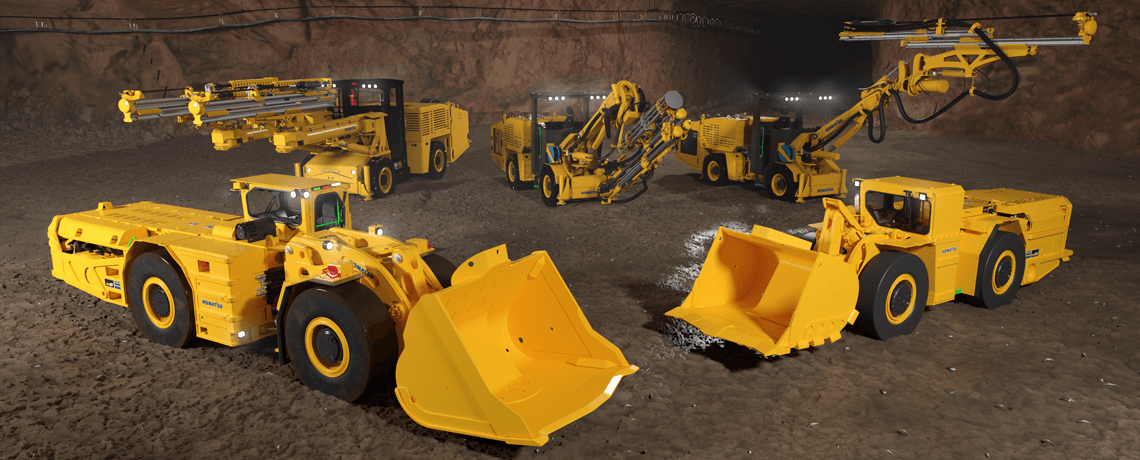 Komatsu Mining WX04 и WX07