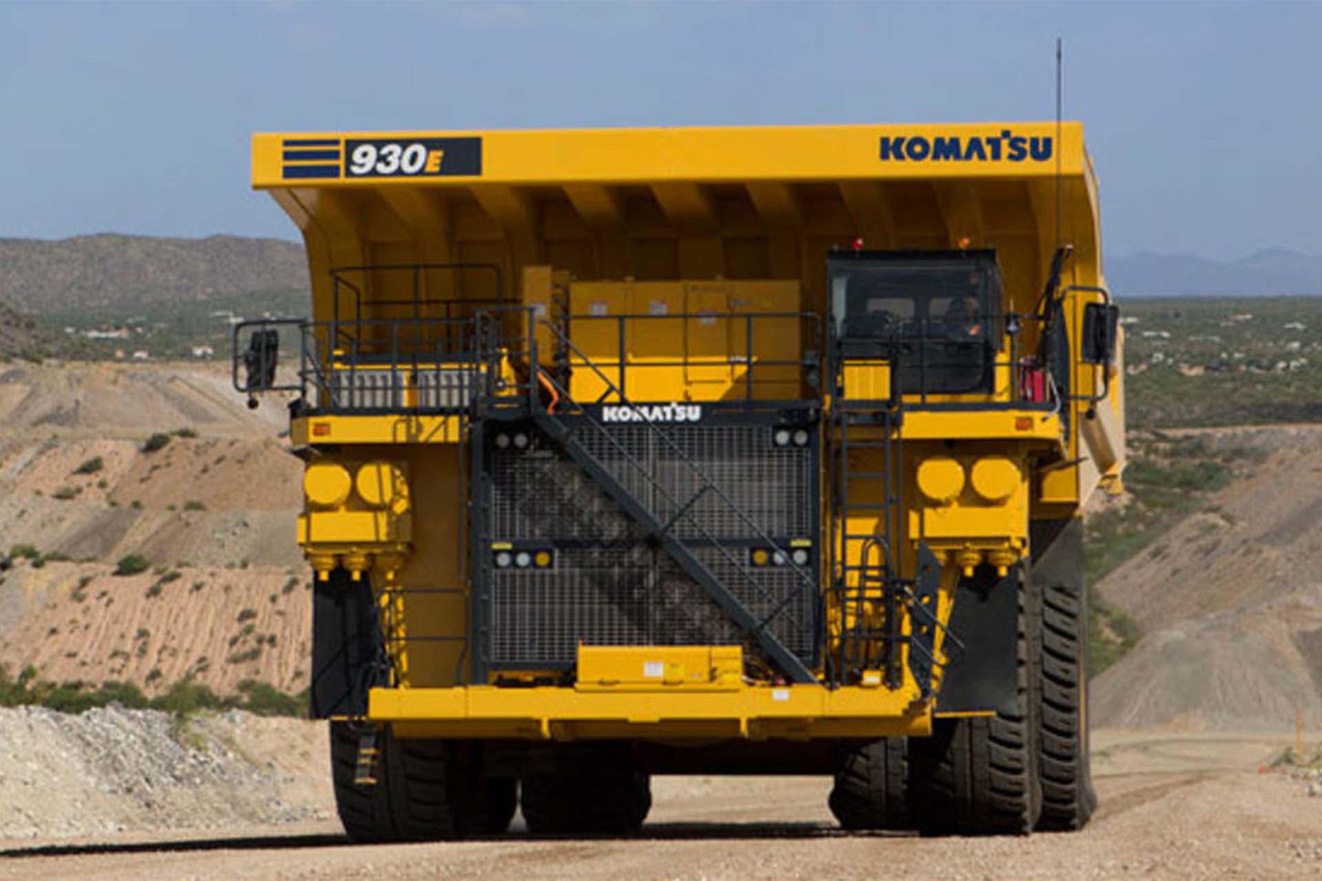 Komatsu Ставка на водород