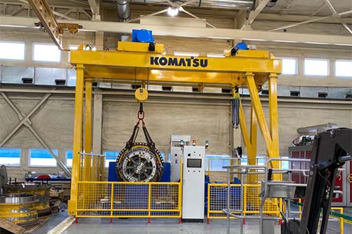 Стенд для мотор-колёс Komatsu 730E-8