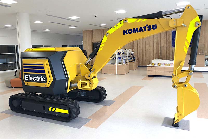 Komatsu Электрический экскаватор