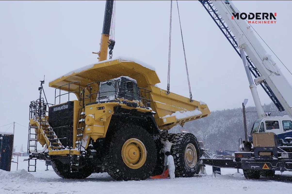 Карьерный самосвал Komatsu HD1500-8