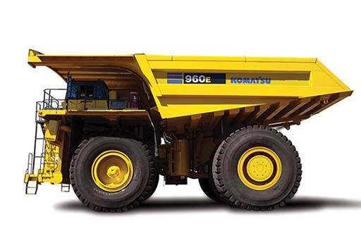 Самосвал с жесткой рамой Komatsu 960E-2