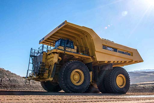 Самосвал с жесткой рамой Komatsu 980E-4