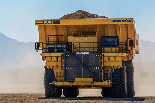 Самосвал с жесткой рамой Komatsu 980E-4