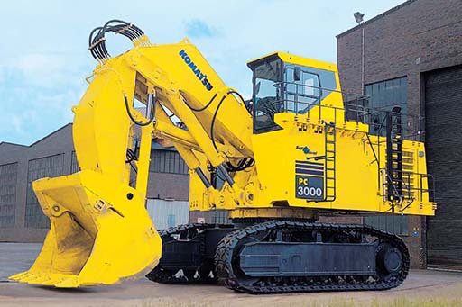 Гусеничный карьерный экскаватор Komatsu PC3000-6