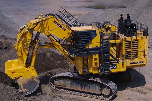 Гусеничный карьерный экскаватор Komatsu PC3400-11M0