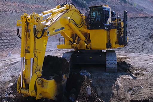 Гусеничный карьерный экскаватор Komatsu PC3400-11M0