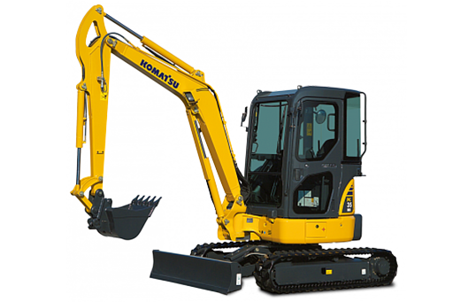 Гусеничный мини-экскаватор Komatsu PC35MR-3