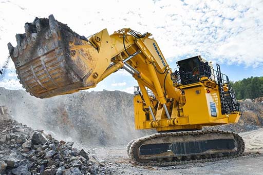 Гусеничный карьерный экскаватор Komatsu PC4000-11