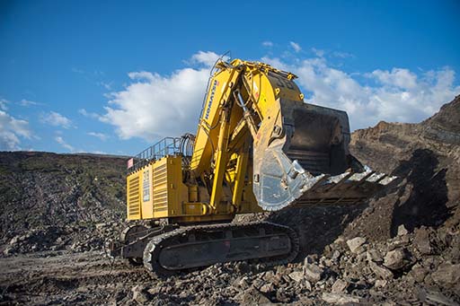 Гусеничный карьерный экскаватор Komatsu PC4000-11