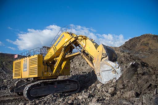 Гусеничный карьерный экскаватор Komatsu PC4000-11