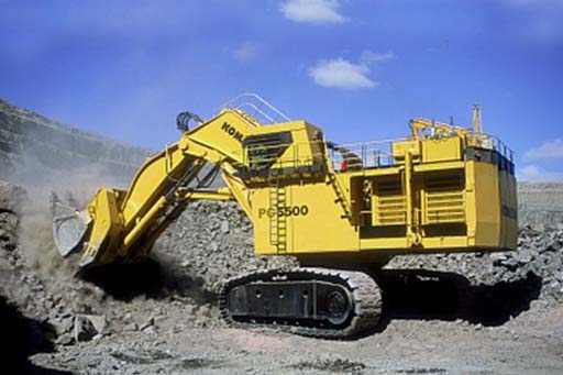 Гусеничный карьерный экскаватор Komatsu PC5500-6