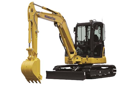 Гусеничный мини-экскаватор Komatsu PC55MR-3