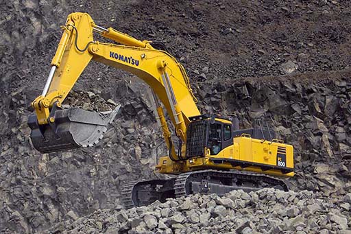 Гусеничный экскаватор Komatsu PC800-8E0