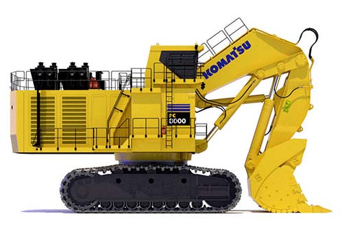 Гусеничный карьерный экскаватор Komatsu PC8000-6