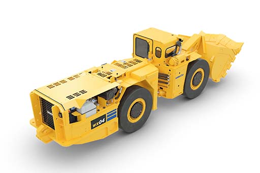  Komatsu WX04 Погрузочно-доставочная машина для твердых пород