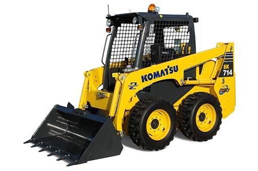 Погрузчик с бортовым поворотом Komatsu SK714-5