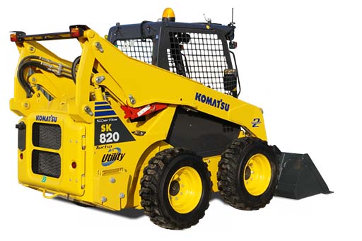 Погрузчик с бортовым поворотом Komatsu SK820-5E0