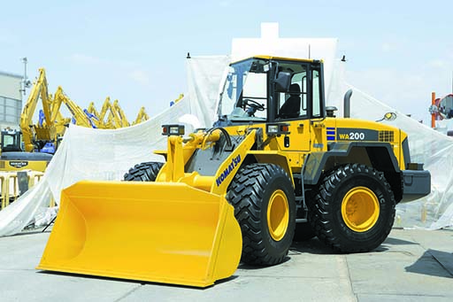 WA200-6 Komatsu Фронтальный погрузчик