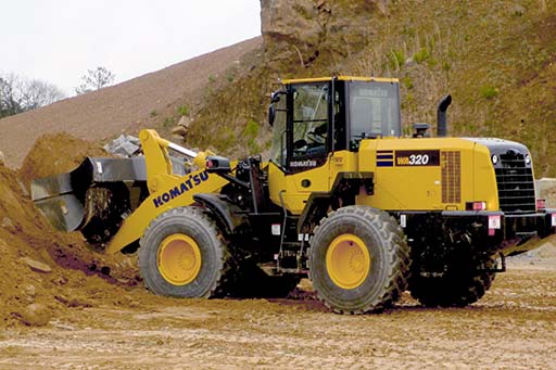 WA320-6 Komatsu Фронтальный колесный погрузчик