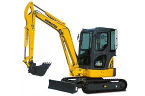 Гусеничный Гидравлический Мини-Экскаватор Komatsu PC35MR-3